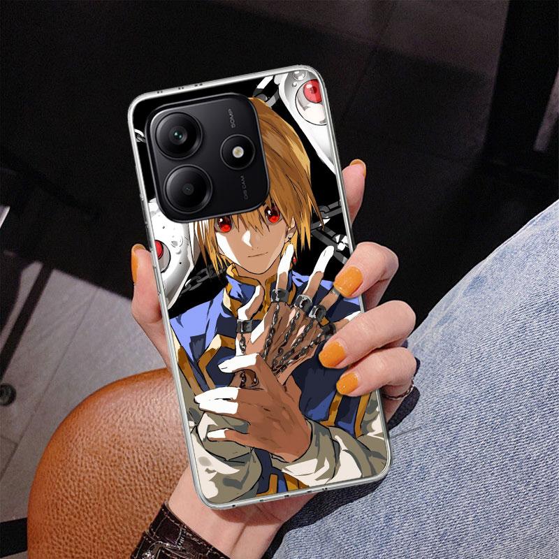 Huner X-Hunters Kurapika Phone Case For Xiaomi Redmi Note 15 14 13 12S 12 11 Pro Plus 14S 11S 11E 10 10S 11T 5G Personalized Cov