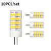 10PCS/set G4 Light Source Led Corn Bulb Stroboscopic Bulb Tricolor Dimming Highlight Bulb