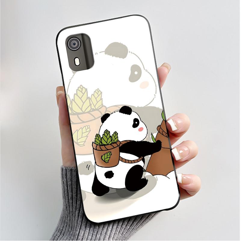 For Nokia C02 C12 C12+ Plus Case Luxury Butterfly Flower Black Soft Silicone TPU Phone Case For NOKIA C12 Pro Back Cover Casing