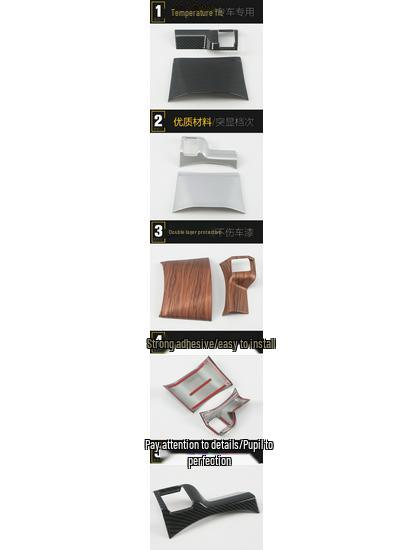 Cigarette Lighter & Ashtray Trim Cover for CRV 17 - Electroplated Center Console Decoration