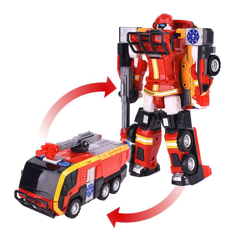 Новейший большой ABS Tobot Transformation Robot Toys Korea Cartoon Brothers Anime Tobot Deformation Car Bulldozer Toys для ребенка в подарок