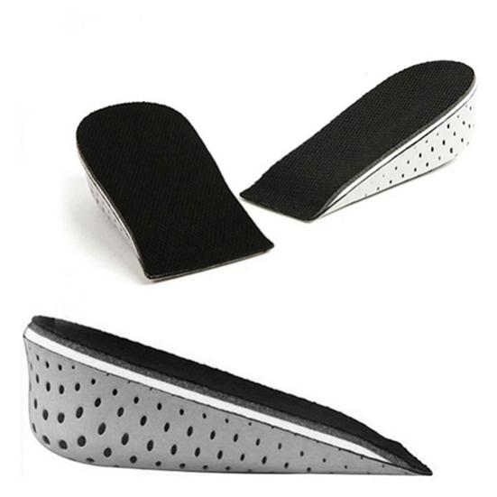 1 пара унисекс 2,3-4,3 см пены с эффектом памяти, увеличивающие высоту, вставки для половины обуви