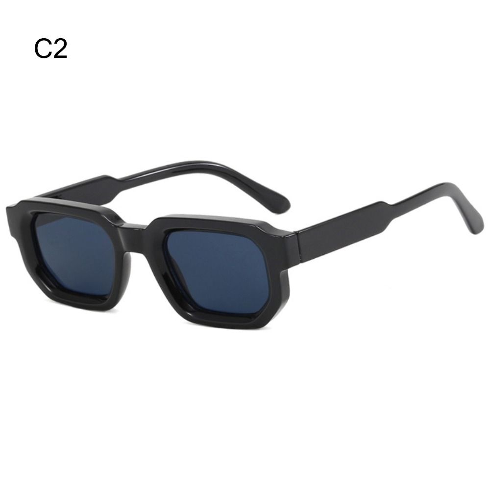 UV400 Protection Square Frame Sunglasses Y2K Eyewear Fashion Punk Sun Glasses for Women & Men