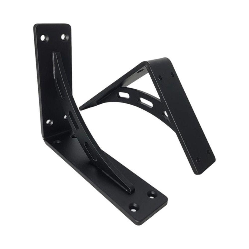 Solid Material Floating Shelf Bracket Triangular Design Hidden Shelf Bracket Storage Shelves