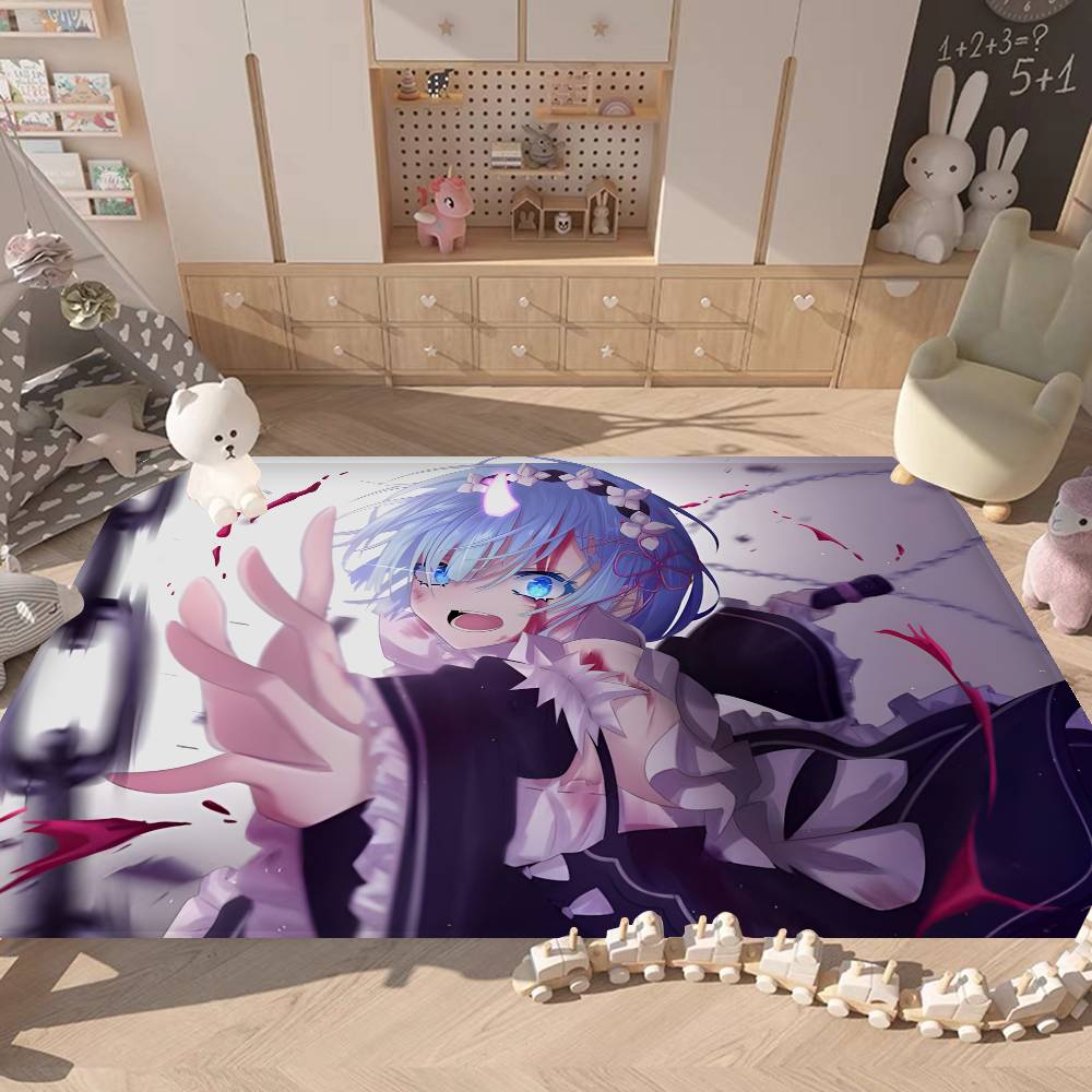 R-Re Z-Zero A-Аниме Кухонный коврик Дешевле Противоскользящий Современная Гостиная Балкон С принтом Современный Домашний Декор