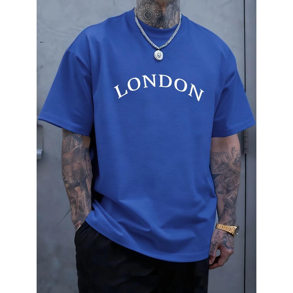 Мужские футболки с принтом хлопок повседневные с коротким рукавом модные свободные мужские летние мягкие футболки