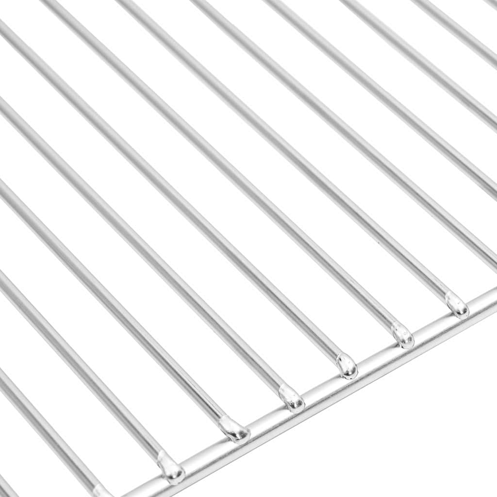 Grill Grid Silver 47 x 32.5 cm Stainless Steel