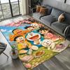 Anime Game D-DoraemonMovie 3D Carpet Rug Art for Room Decor Home Kitchen Bedroom Sofa Gift Kids Area Rug Non-slip Floor Mat