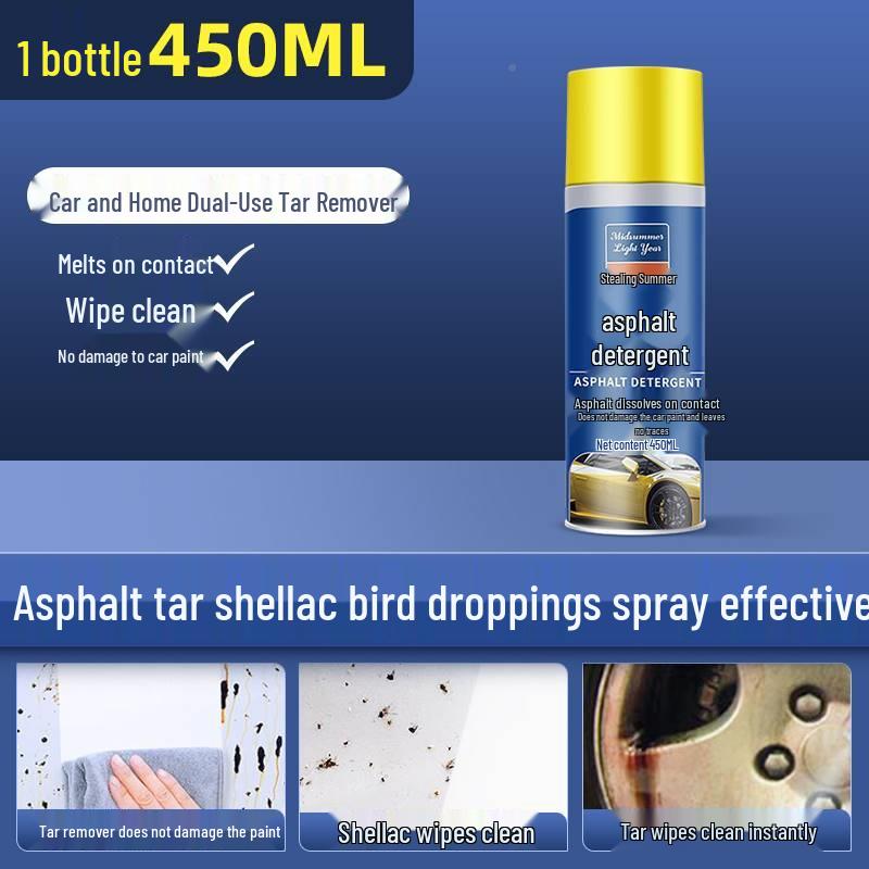 Asphalt & Stain Remover: Effective Car Wash for White Vehicles - Tackles Tree Sap and Gum
