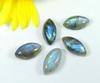 Радужный голубой лабрадорит маркиз кабошон 7X14MM россыпью драгоценных камней 5 шт. лот LM-1112