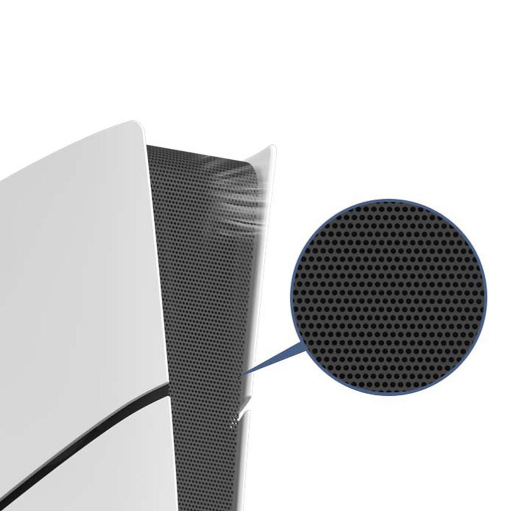 Средняя полоса радиатора, барьерная крышка, пылезащитная крышка, гибкая защитная сетка, геймпад, защита от царапин, пыленепроницаемая накладка для PS5 Slim