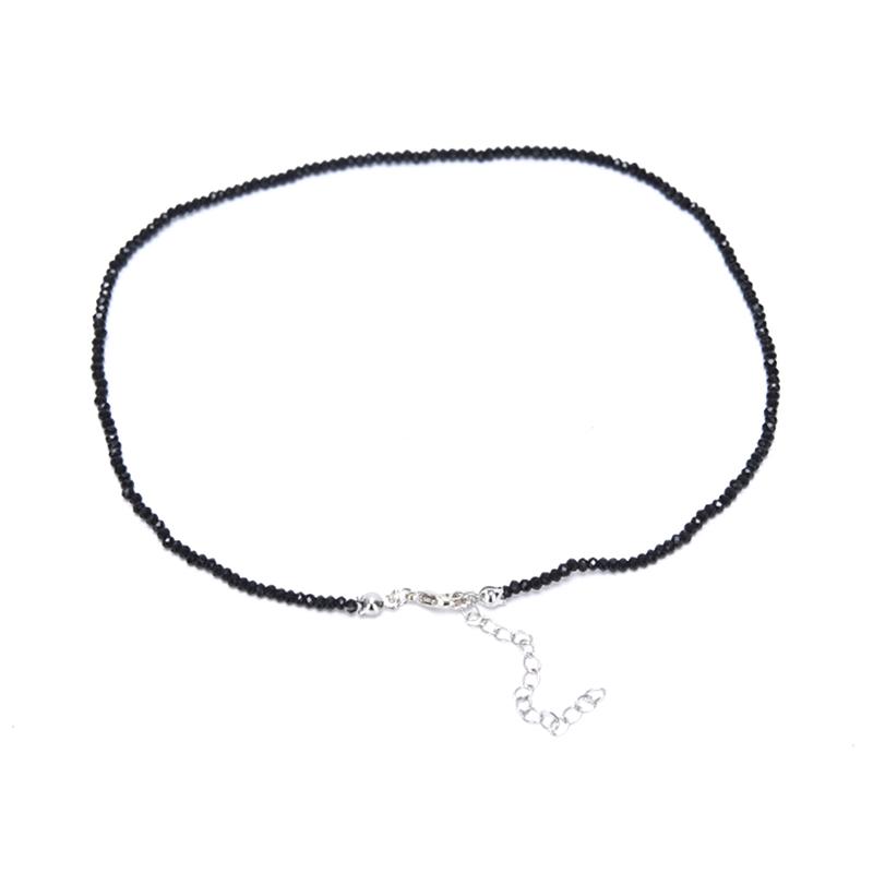 Чокер черный Кристал