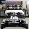 3pcs Duvet Cover Set (1*Duvet Cover + 2*Pillowcase, Without Core), Bohse Onkelz Print Bedding Set, Bedroom Decor, All‑Season, Birthday Gift