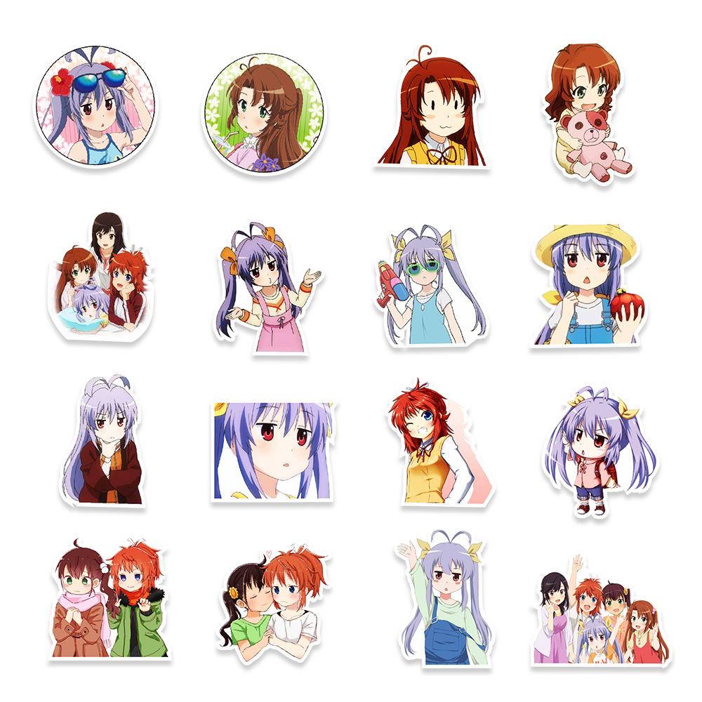 50 Pictures of Cartoons, Leisurely Daily Kings, Graffiti Stickers, Guitar, Refrigerator, Motorcycle Decoration Stickers