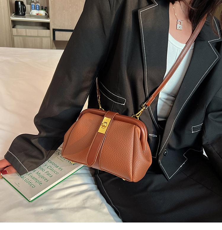 Сумка женская сумка 2022 модная новая сумка с рисунком личи модная универсальная сумка через плечо