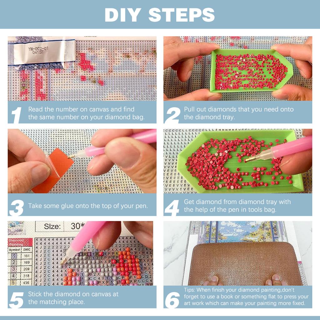 CHENISTORY 5D DIY Набор для Алмазной Живописи Розовые Кошки Влюбленные Сердце Галактика Полная Заливка Вышивка Крестиком Мозаика Искусство Домашняя Стена Де