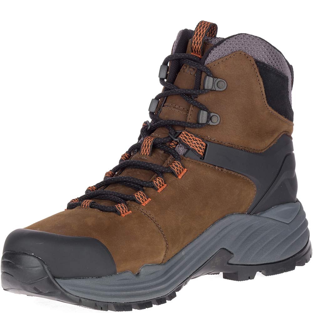 Мужские водонепроницаемые походные ботинки Merrell PHASERBOUND 2 Tall, цвет Dark Earth, 7