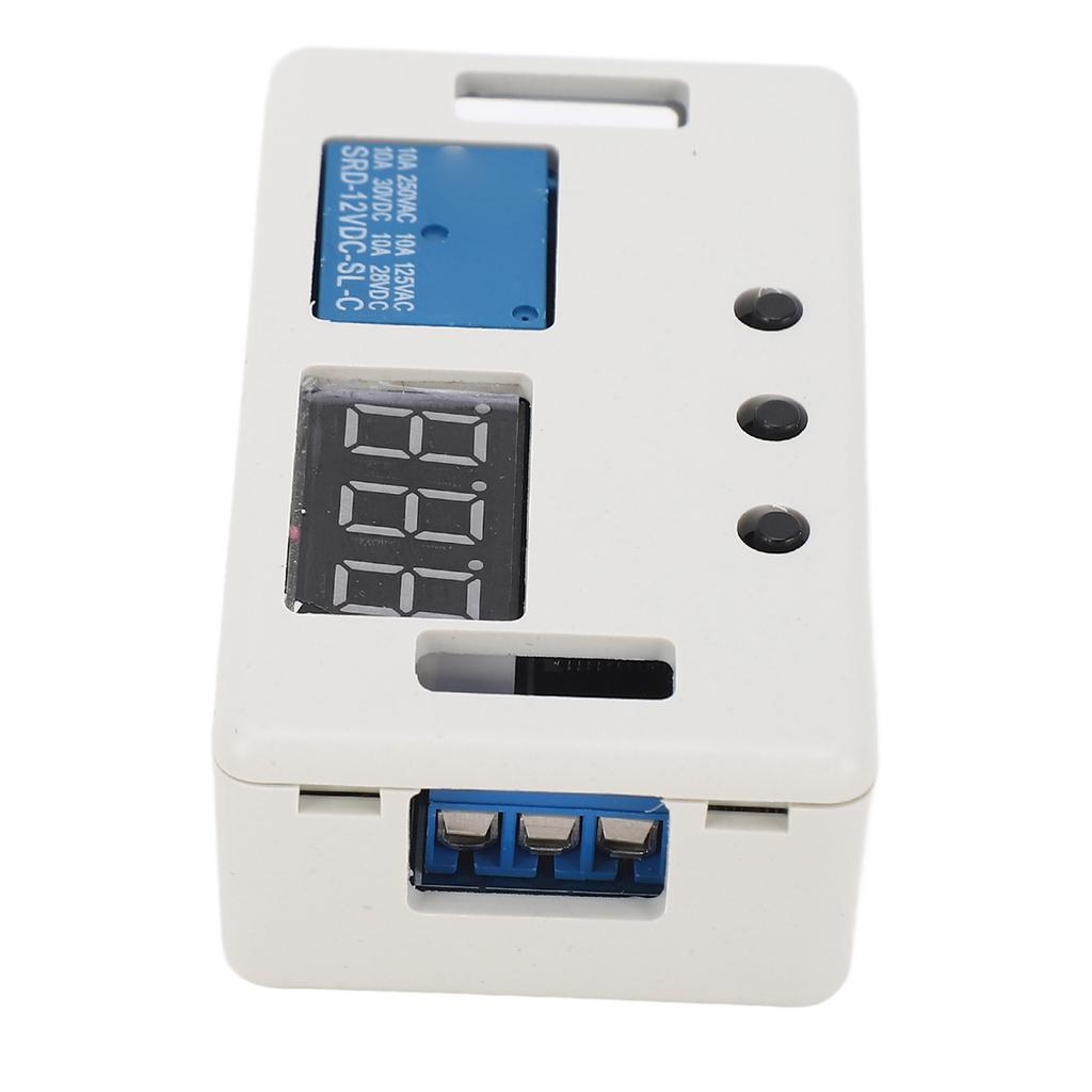 Модуль реле задержки времени DC 12 В цифровой таймер многофункциональный регулируемый переключатель управления циклом ПЛК