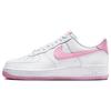 Мужские кроссовки Air Force 1 07 Bubblegum белые розовые с посадкой FJ4146-101