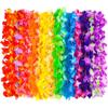 Гавайская гирлянда Lei Hula, нарядное платье, 100 см, цветочное ожерелье, реквизит для пляжной вечеринки