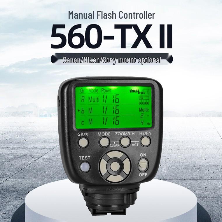 Беспроводной триггер Yongnuo YN560-TX II для студийных вспышек 560III и 560IV