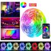Умная RGB светодиодная лента для игровой комнаты, USB 5V 5050, Синхронизация с музыкой, Управление с пульта и через приложение, Рождественские огни, Гибкая лента, Подсветка для игровой комнаты, Подсветка для телевизора