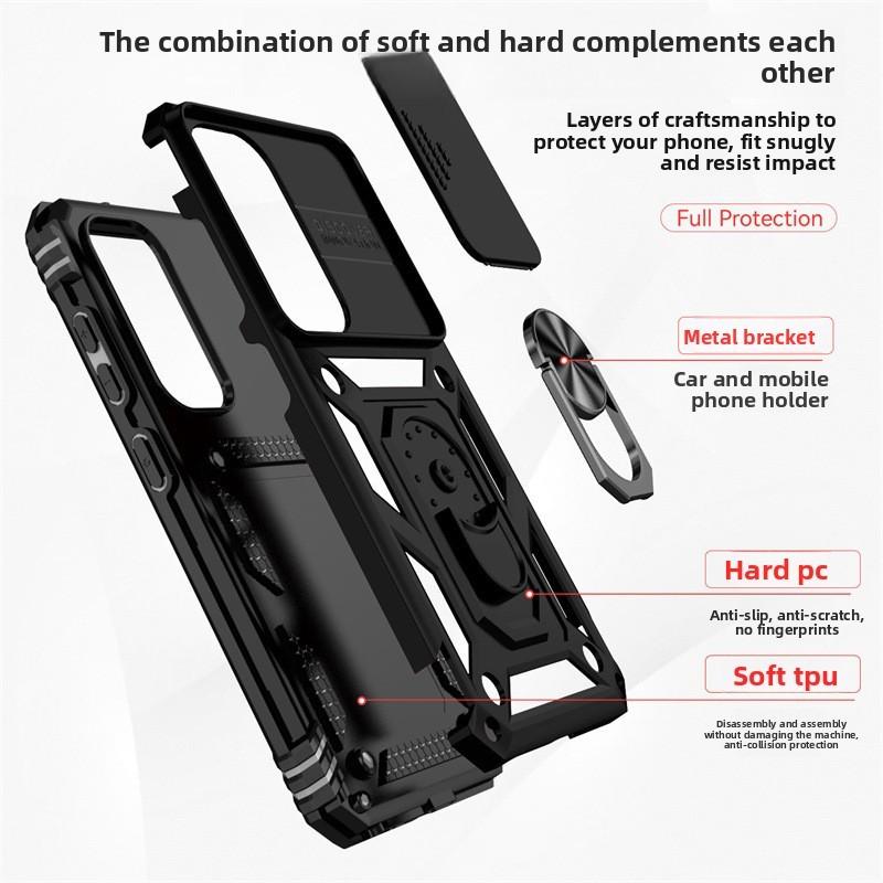 Улучшенный противоударный чехол для телефона с подставкой для путешествий и работы