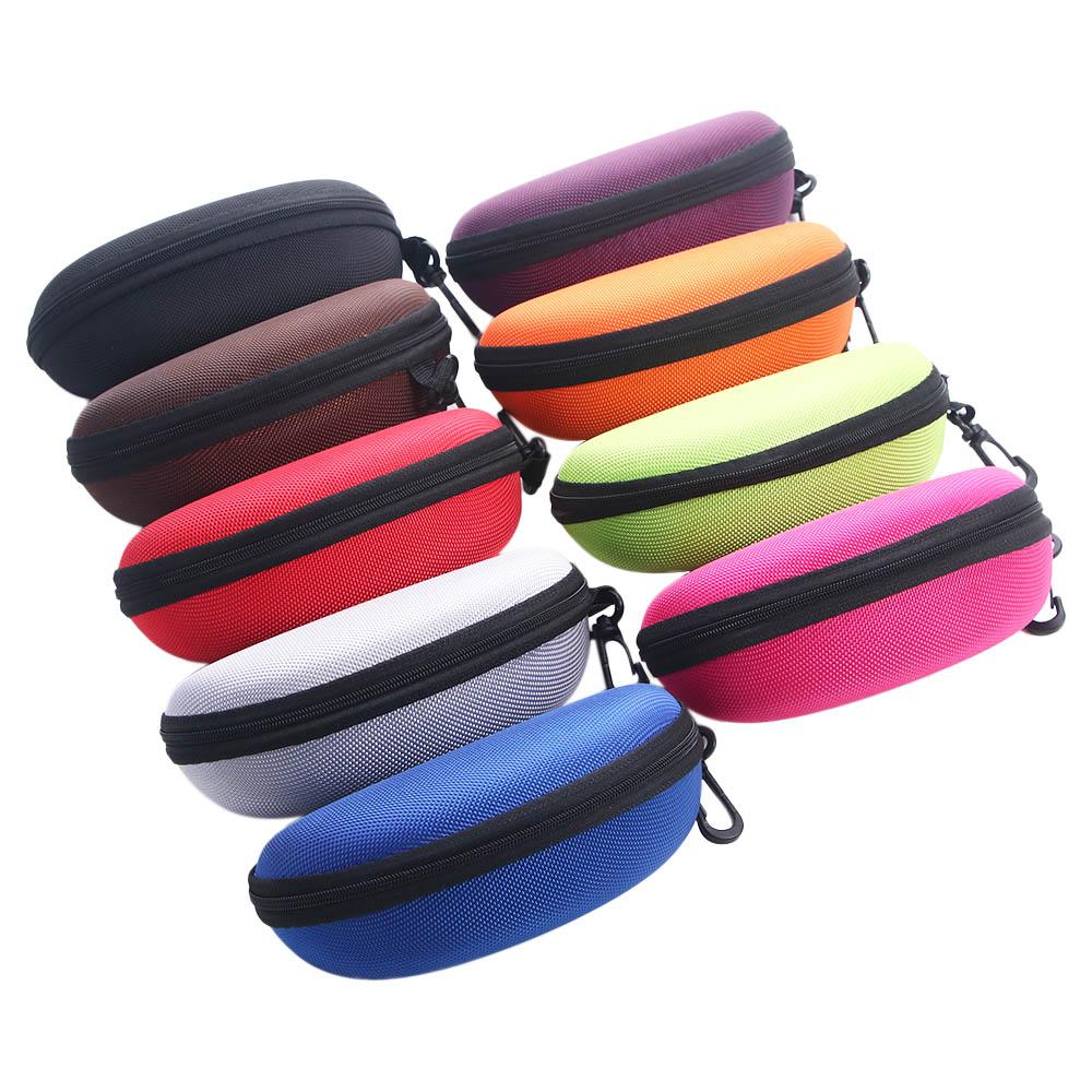 Box with Hook Eyeglasses Protector Case Sunglasses Bag Shell Clam Pouch Hard Case Eye Glasses Box