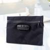 Combination Lock Security Bag for Cash Portable Document Bag Durable Money Bag With Lock  Travel