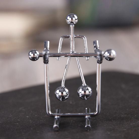 Мини Балансирующий Железный Человек Игрушка Вертолет Тяжелоатлет Перекладина Гитарист Физика Балансирующая Игрушка Неваляшка Кинетическое Искусство Снимающая Стресс Настольная Игрушка Дом