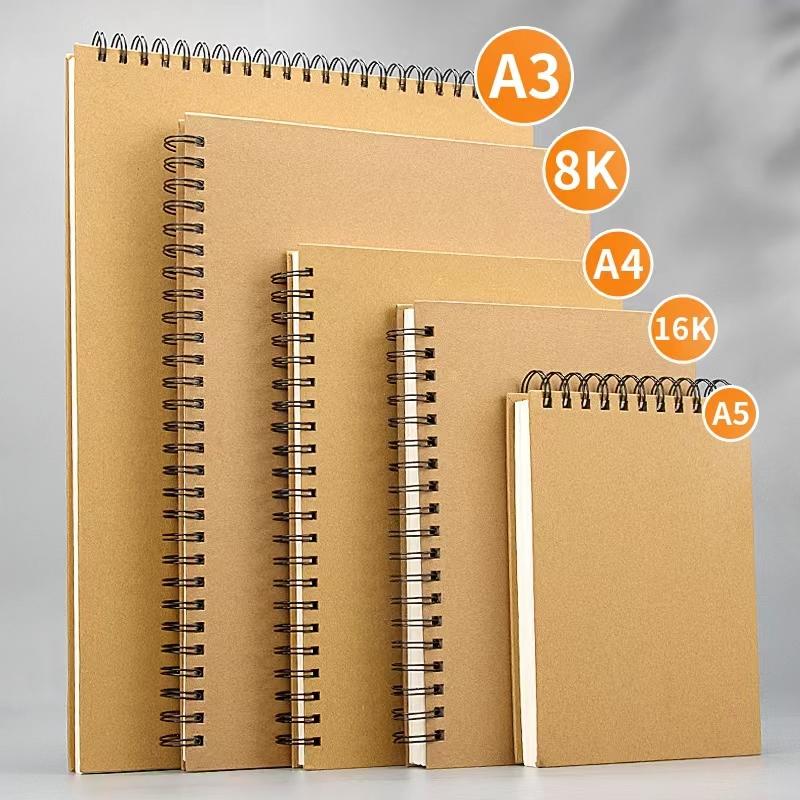 Альбом для рисования A3/A4/A5/8k/16k, плотная бумага, 160 GSM, тетрадь для рисования, сделай сам, творческая практика, рисование, школьные принадлежности