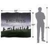 Lord Of The Rings Fellowship Silhouette Blanket