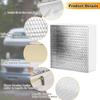 RV Vent Insulator Skylight Shade with Fastener Tape UV-Proof Sun Protection Waterproof Easy Installation