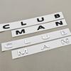 3D ABS Car Letters Logo CLUBMAN Emblem Rear Trunk Badge Decals For BMW MINI COOPER S D JCW Sticker Accessories xs9