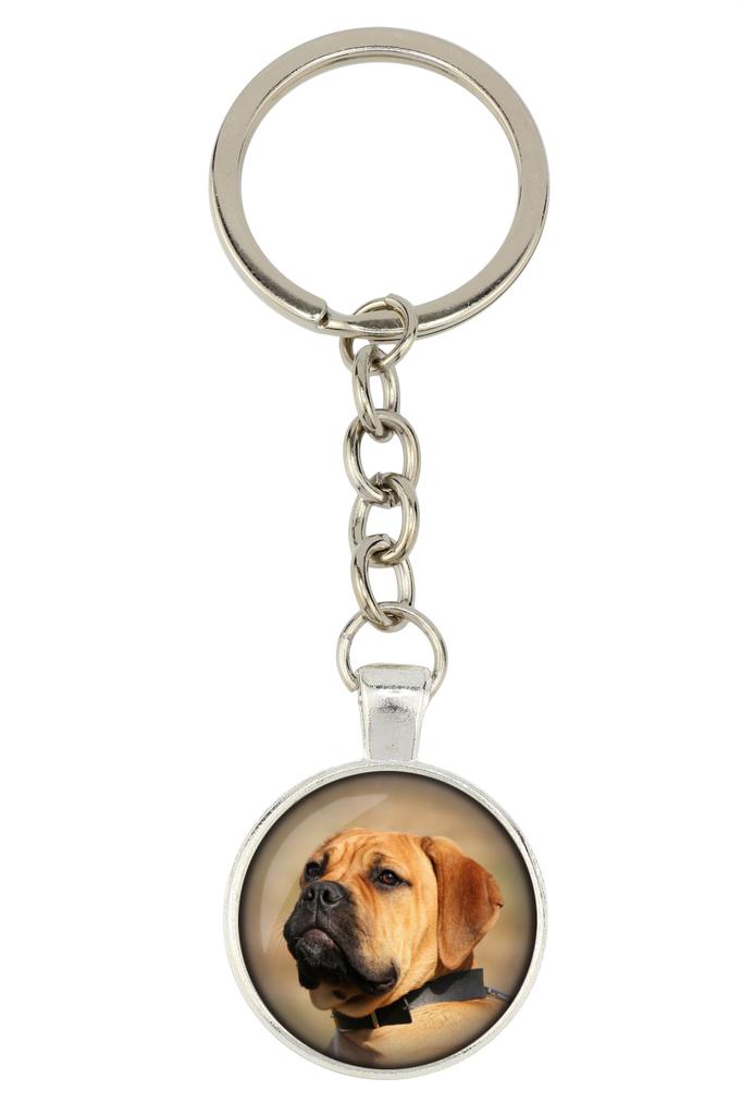 Bullmastiff - Keychain with Your Photo, Key Decoration, Bag Pendant from Art-Dog Brand