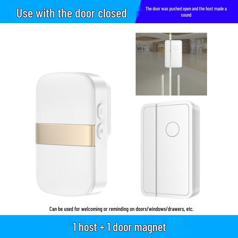 Refrigerator & Freezer Door Alarm Sensor with Magnetic Switch - Anti-theft and Entry Alert.