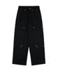 KAIFAI Star Carpenter Pants (Black) K25Zc177