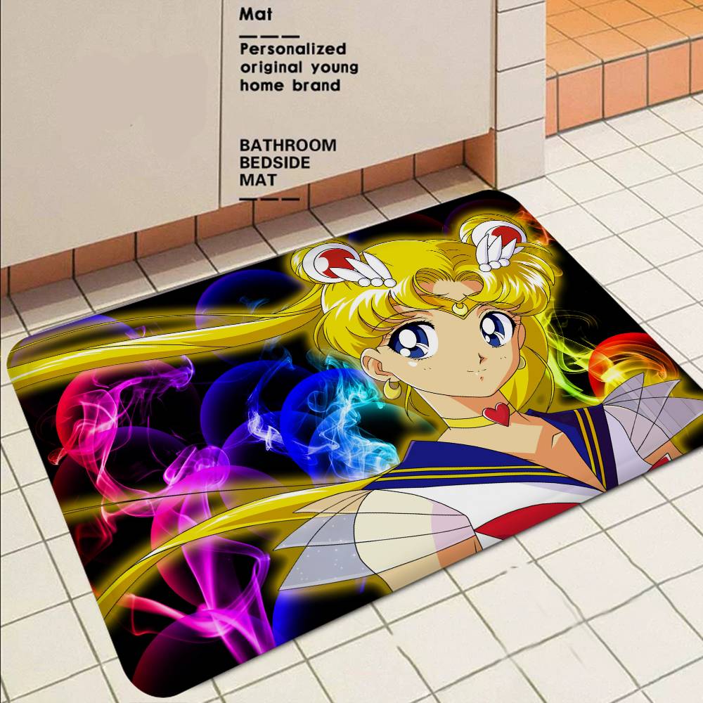 S-Sailor M-Moon Girl Аниме Длинные Коврики Дешевле Противоскользящие Современная Гостиная Балкон Печатные Прикроватные Коврики