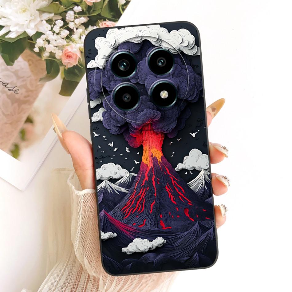 For Realme 13 Pro 13Pro+ Fashion Dusk Beach Painting Phone Case For Realme 13Pro Plus 5G Shockproof Soft Silicone Covers Bumpers