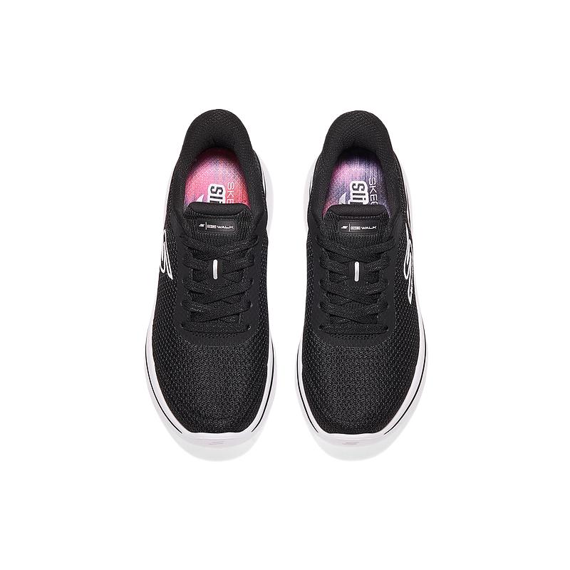 Skechers Go Walk Комфортные Классические Амортизирующие Дышащие Обувь для Ходьбы Женские кроссовки 125846-BKW