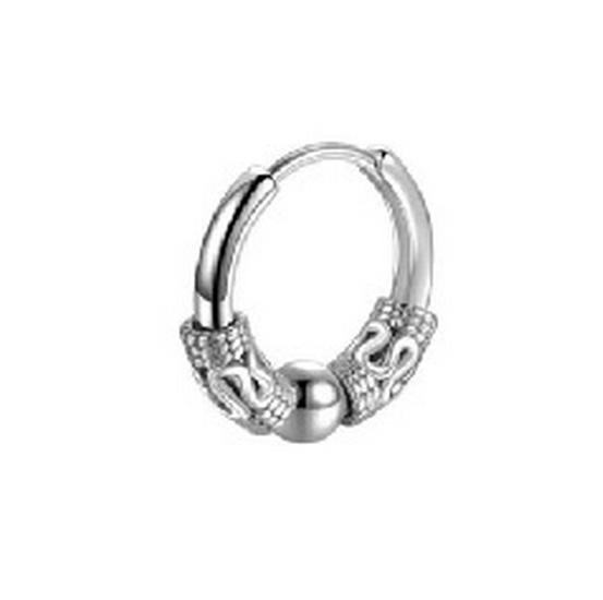 Men's Retro Circle Earrings - Trendy, Versatile, Simple.