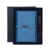 A5 Business Card Holder Notebook with PU Leather Cover and Buckle - Custom Logo Gift Set