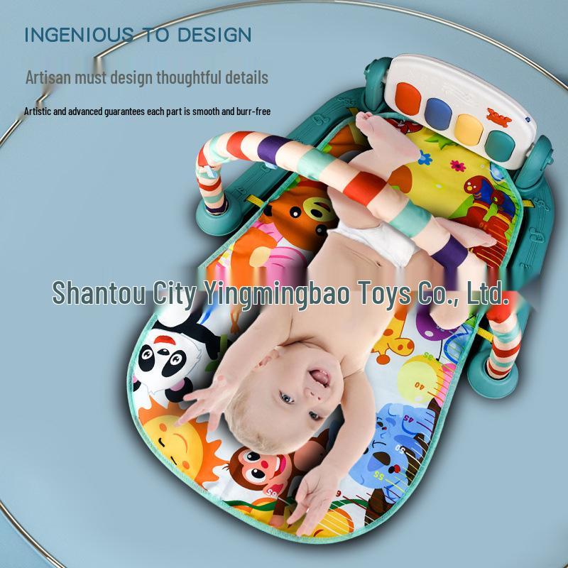 YRB Cross-Border Baby Fitness Piano: Indoor Foot Pedal Toy for Newborns and One-Year-Olds