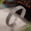 Zuyin 9999 Xiangyun Men's and Women's Versatile Retro Open Bracelet Solid Scripture Ethnic Style Pure Silver Jewelry Bracelet