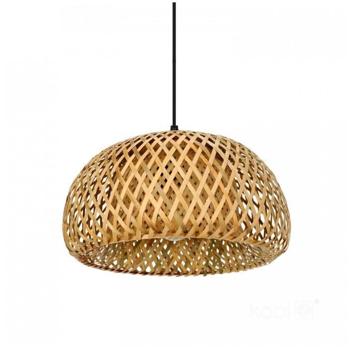 Boho bamboo hanging lamp 30cm 1xE27