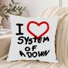 Cool S-system Of A D-downS Pillow Case Cushion Cover Soft Cute Throw Pillow Case For Car Sofa Pillowcase Polyester With Zipper