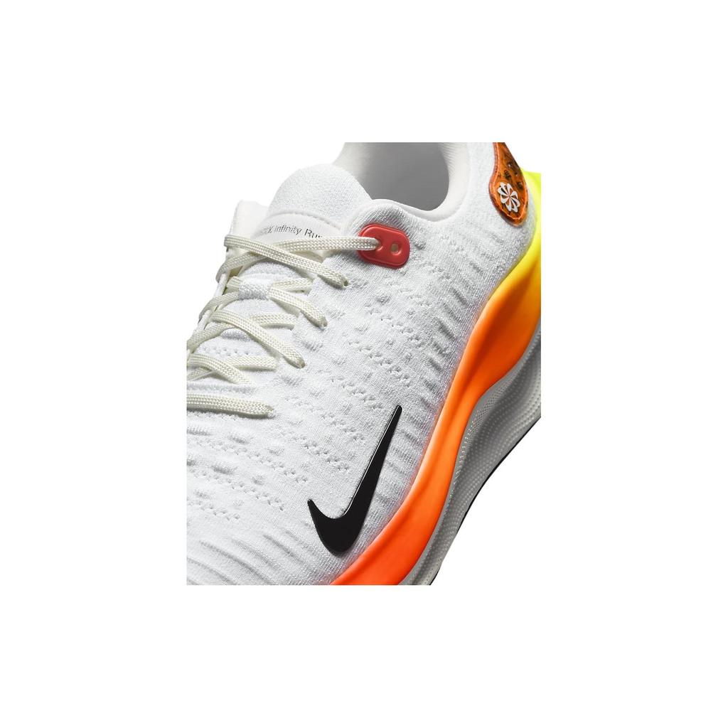Nike ReactX Infinity Run 4 Wake Up Pack - Bright Crimson Men Sneakers White Total-Orange Black HF4916-100