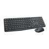 Keyboard and Mouse Set - Wireless - Logitech - MK235 - AZERTY - Graphite