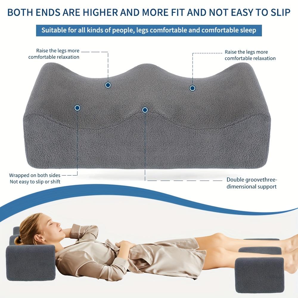 Foot Cushion Pillow,Multi-Purpose Slow-Rebound Comfortable Sleep Resting Leg Pillow,Suitable for Bed Sleeping, Sofa Resting