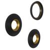 Set of 3 Oko mirrors BLACK ROUND
